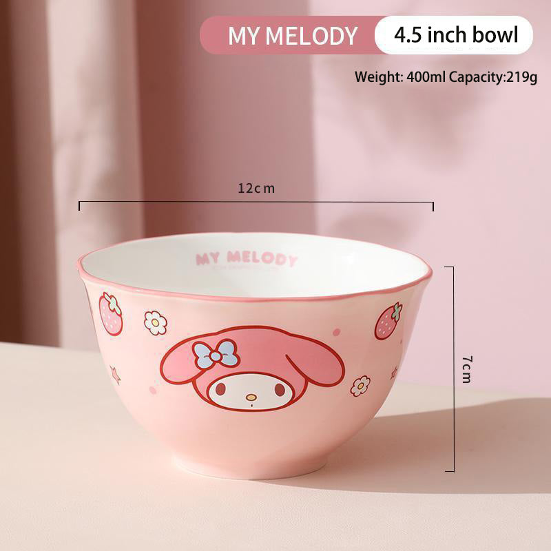 Sanrio Strawberry design tableware set