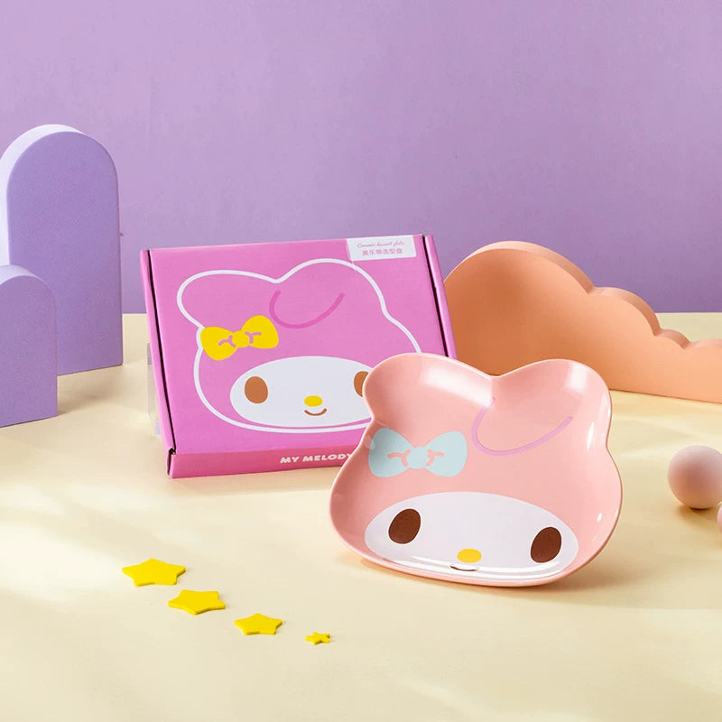 Sanrio Characters Ceramic Bowl and Plate