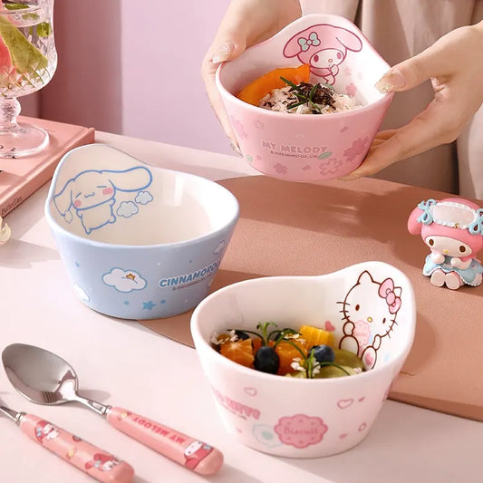 Sanrio Ceramic bowl 4.8inch