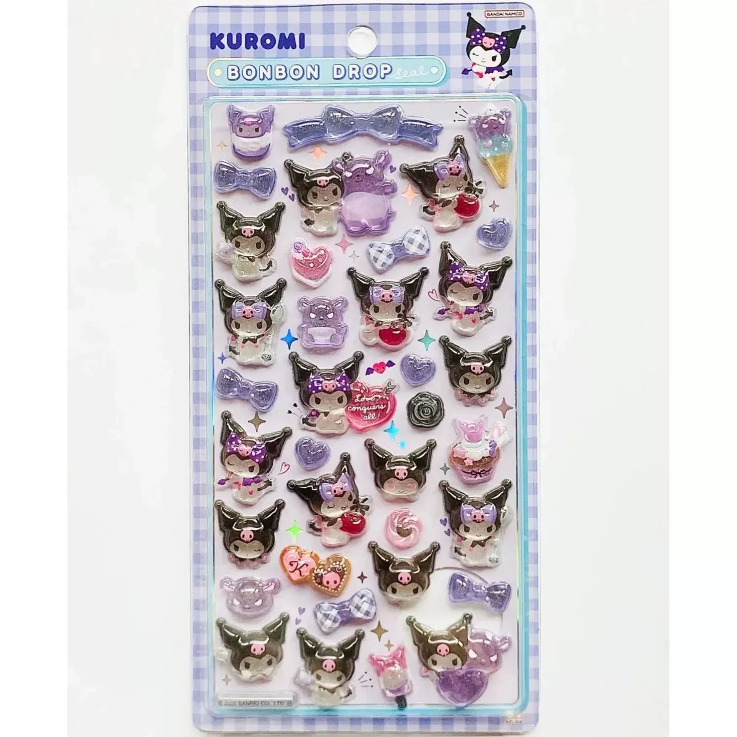 Sanrio Bonbon Drop Seal 3D Sticker 2025 New design