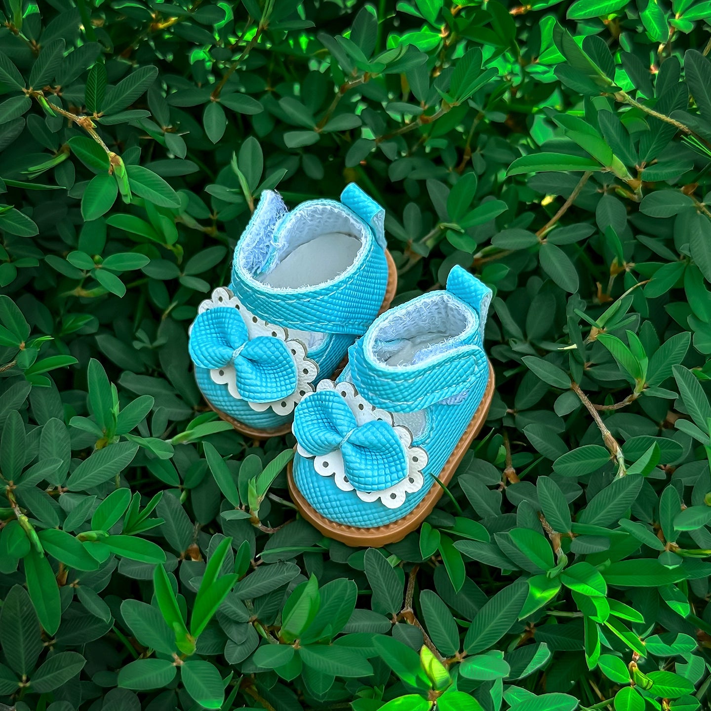 Labubu Bow Leather Shoes