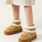 Hello Kitty Winter Snow Boots Cute Fluffy Boots Shoes
