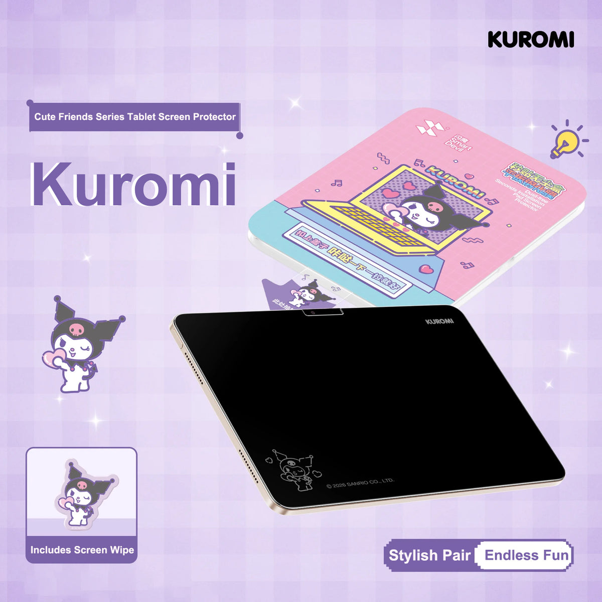 Sanrio iPad Screen Protector 2nd Generation