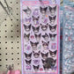 Sanrio Bonbon Drop Seal 3D Sticker Crystal 3D DIY Decoration Stickers
