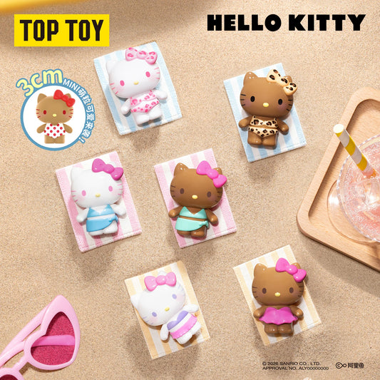 Hello Kitty Colorful Swimsuits for Summer Series Blind bag (5 pcs in a bag)