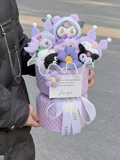 Sanrio handmade Plush Figure Bouquet