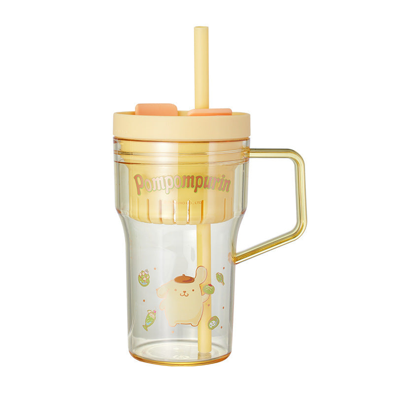 Sanrio Straw Handle  cup 750ml