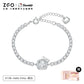 Hello Kitty Sterling Silver Cute Bracelet Birthday Christmas Jewelry Gifts for Women Girls（gift box)