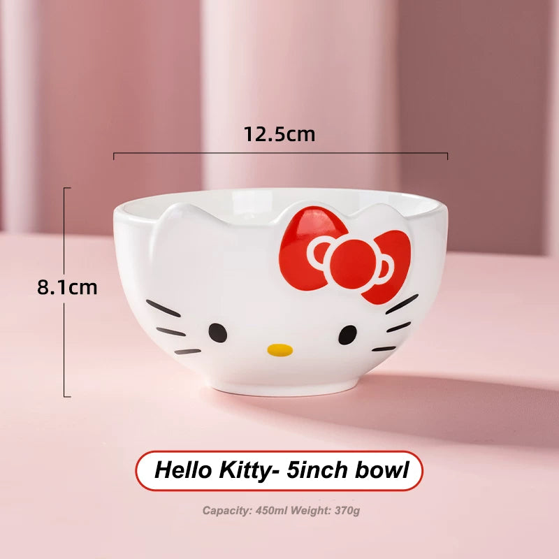 Sanrio Characters Ceramic Bowl and Plate