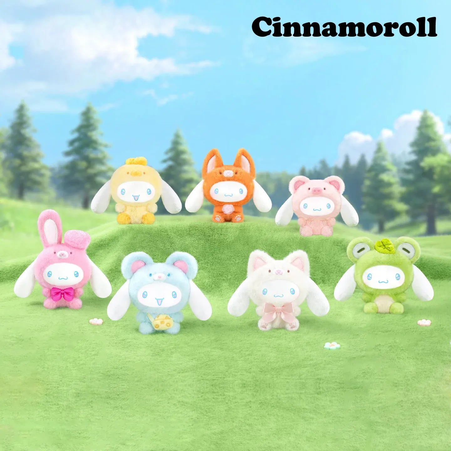 Cinnamoroll Animal Party Series Plush Pendant Blind Box