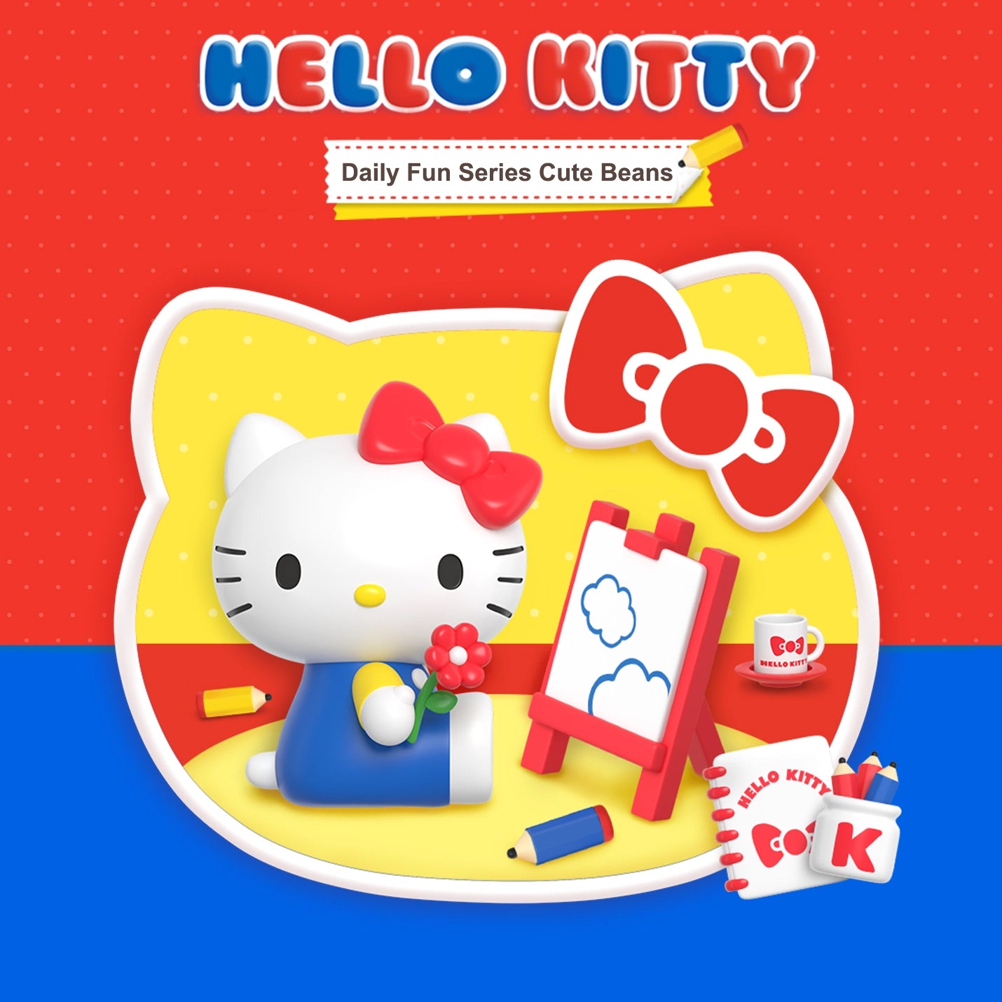 Hello Kitty Daily Fun Series Cute Beans