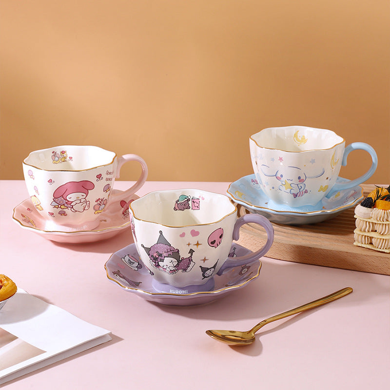 Sanrio Coffee cup Breakfast Cup and Saucer 400ml