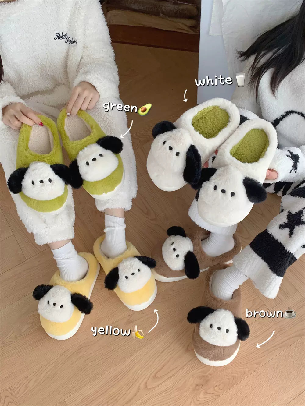 Kawaii Dog slippers