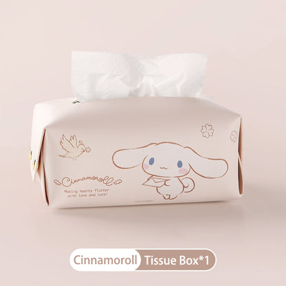 Sanrio My Melody Cinnamoroll Car Tissue Box