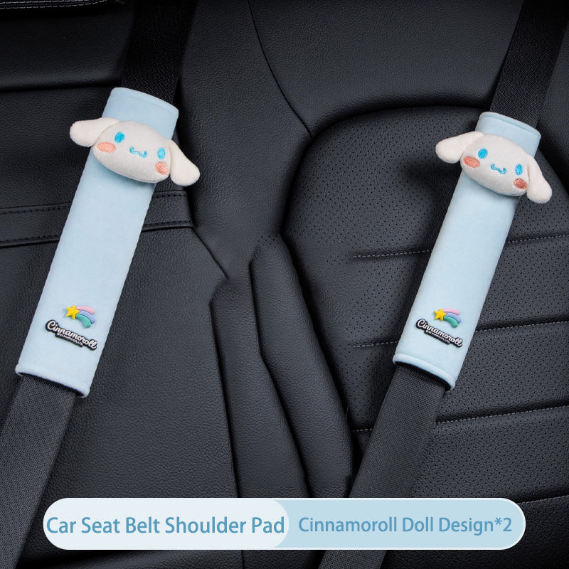 Sanrio My melody Cinnamoroll Seat belt Covers  Car accessories