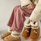 Hello Kitty Winter Snow Boots Cute Fluffy Boots Shoes