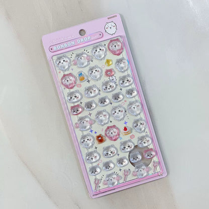 Chiikawa Bonbon Drop Seal 3D Sticker