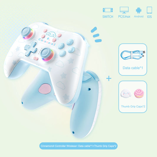 Pompompurin Cinnamoroll Switch Controller Wireless for Switch 2/1/OLED/Lite PC