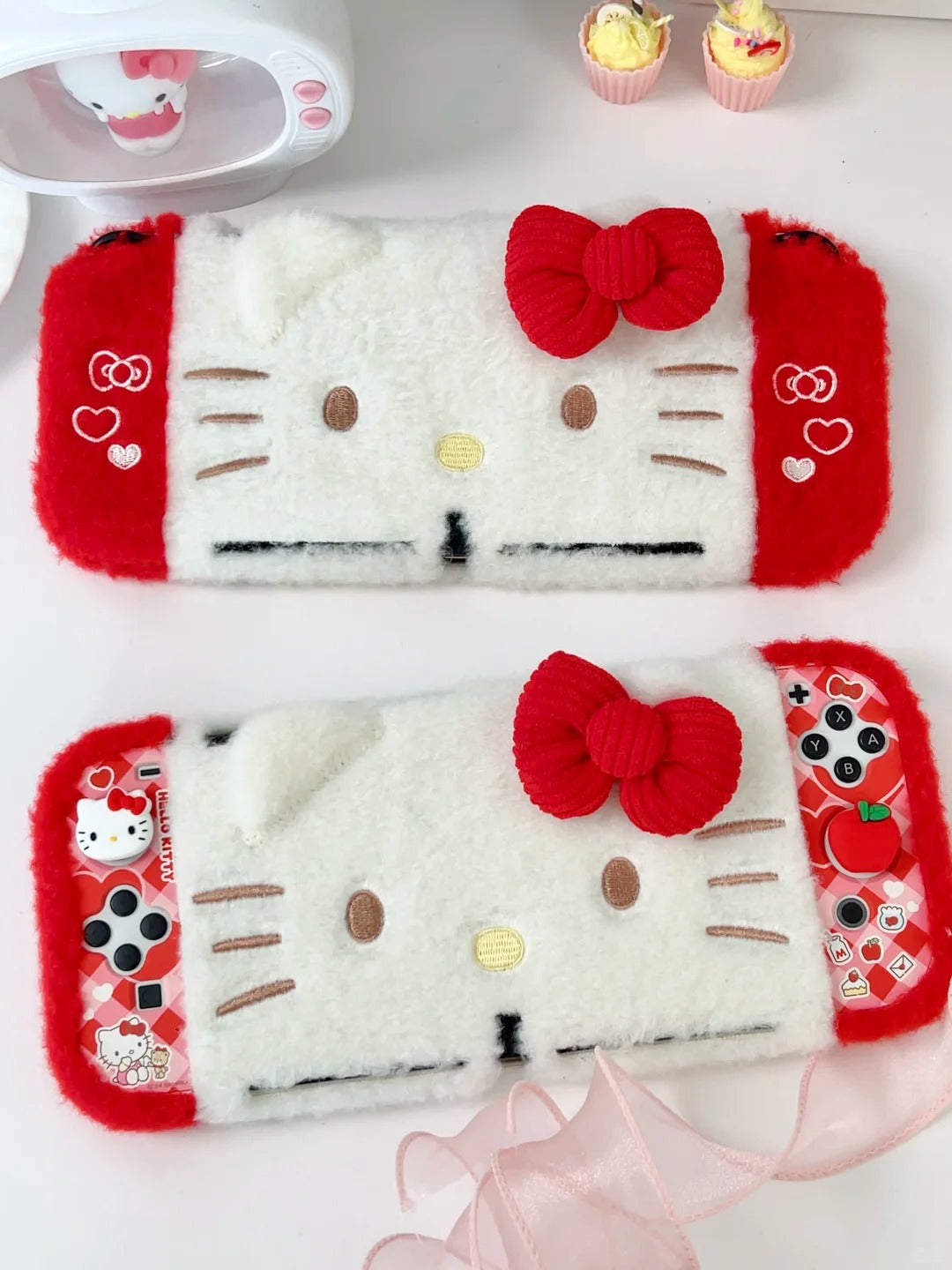 Hello Kitty Plush Switch OLED Protective case