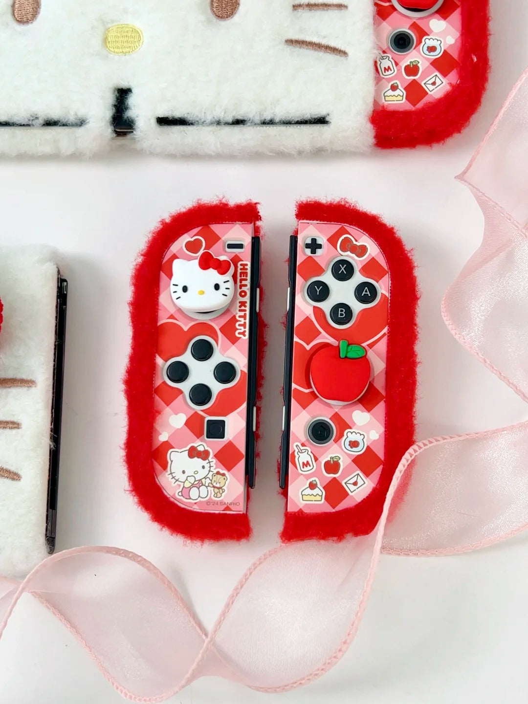 Hello Kitty Plush Switch OLED Protective case