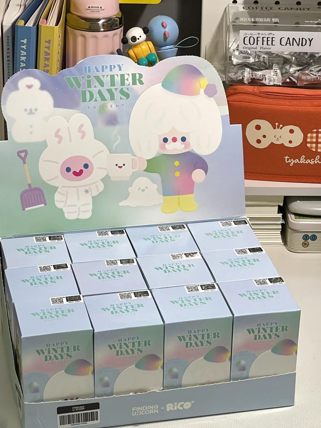 その他 Popmart F.UN Rico Sweet Days RICO HAPPY SWEET DAYS Blind Box Figurine Toys Afternoon Tea