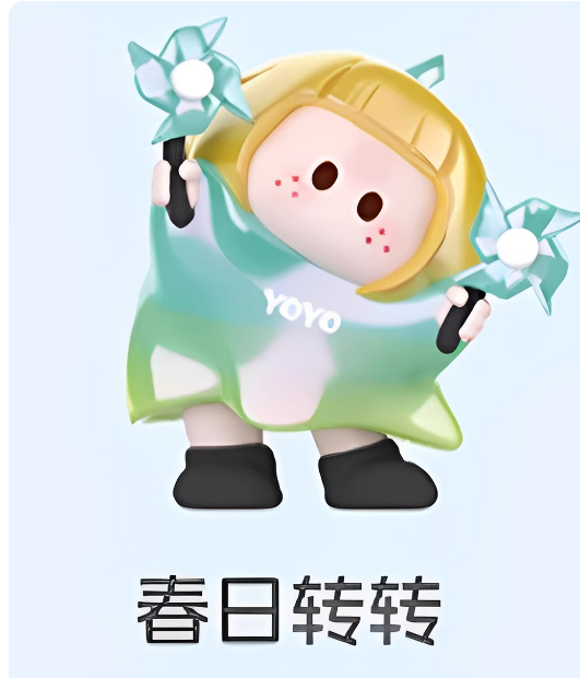 Confirmed YOYO Tilted Head Series Mini Figure Blind Box