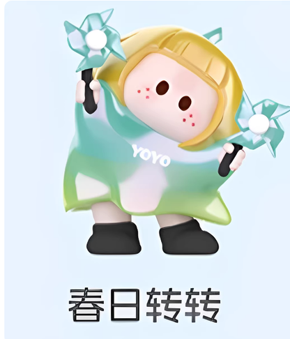 Confirmed YOYO Tilted Head Series Mini Figure Blind Box