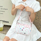Hello kitty Shoulder Crossbody Bags Y2K  Handbag Evening Armpit Handle Purse
