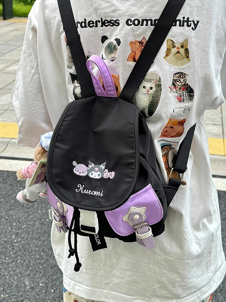 Sanrio backpack School Bag Embroidery Backpack