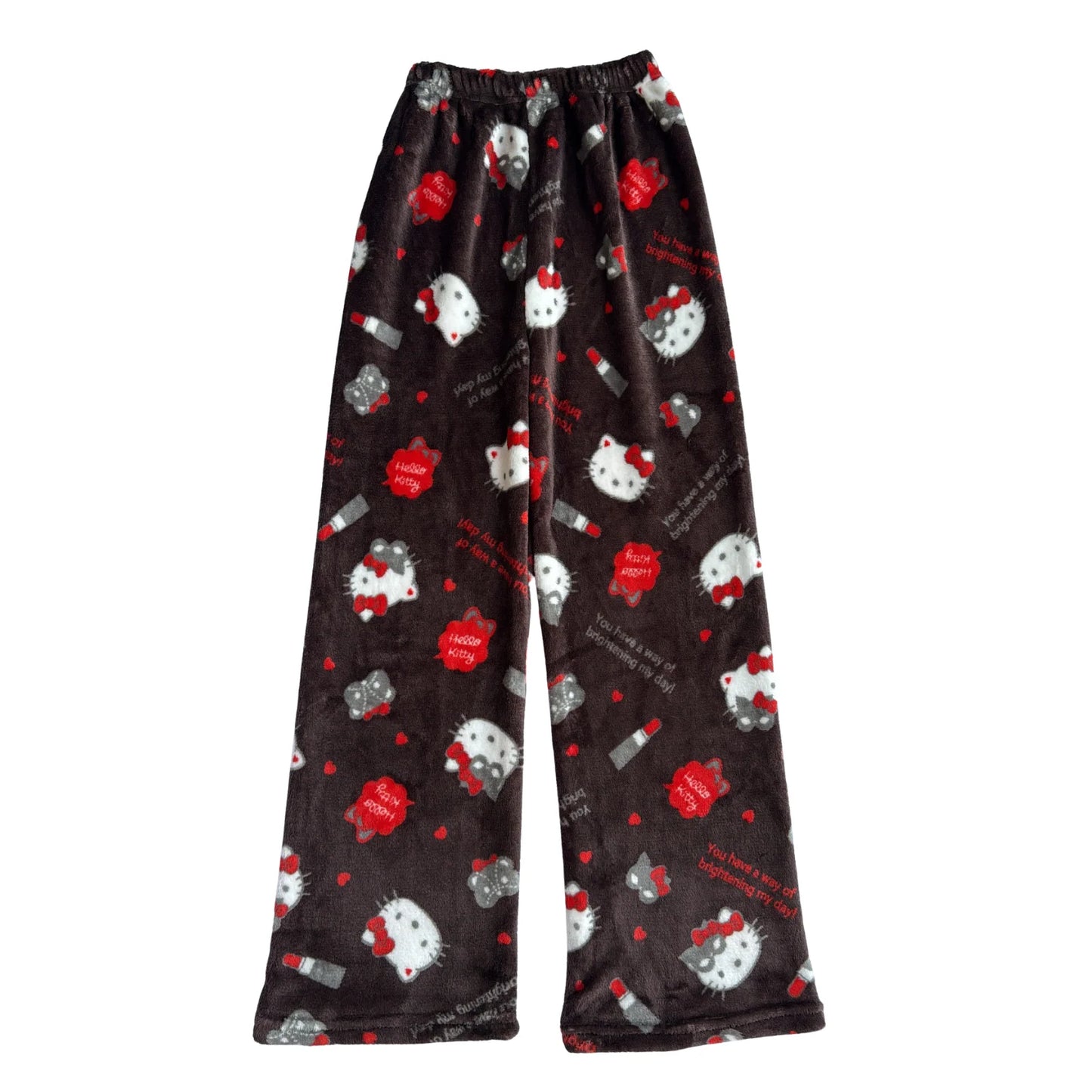 Hello Kitty Fuzzy Pajama Pants