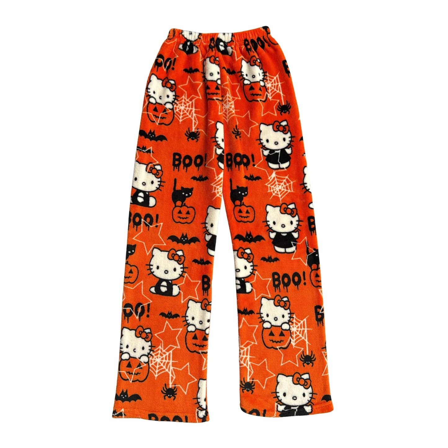 Hellokitty Halloween Fuzzy Pajama  Pants