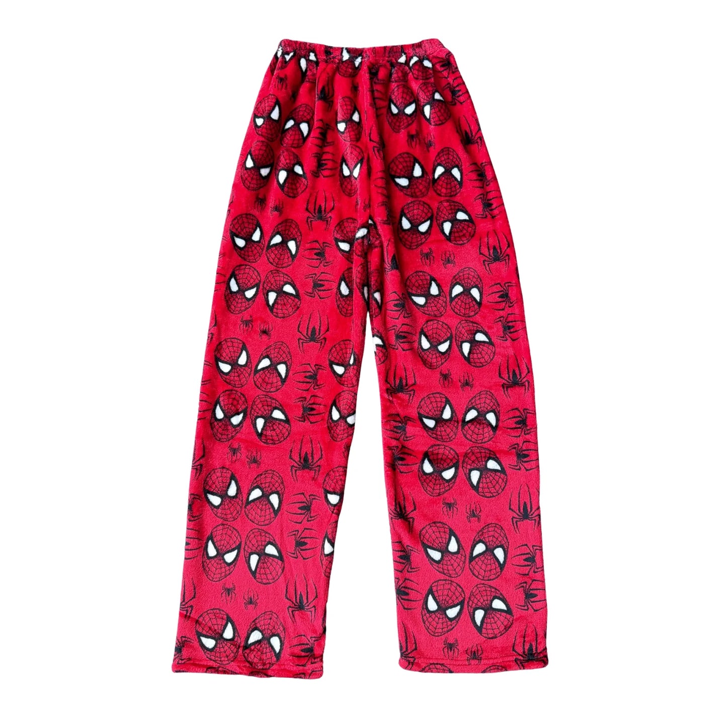 Hello Kitty  Fuzzy  Spiderman Pajama Pants