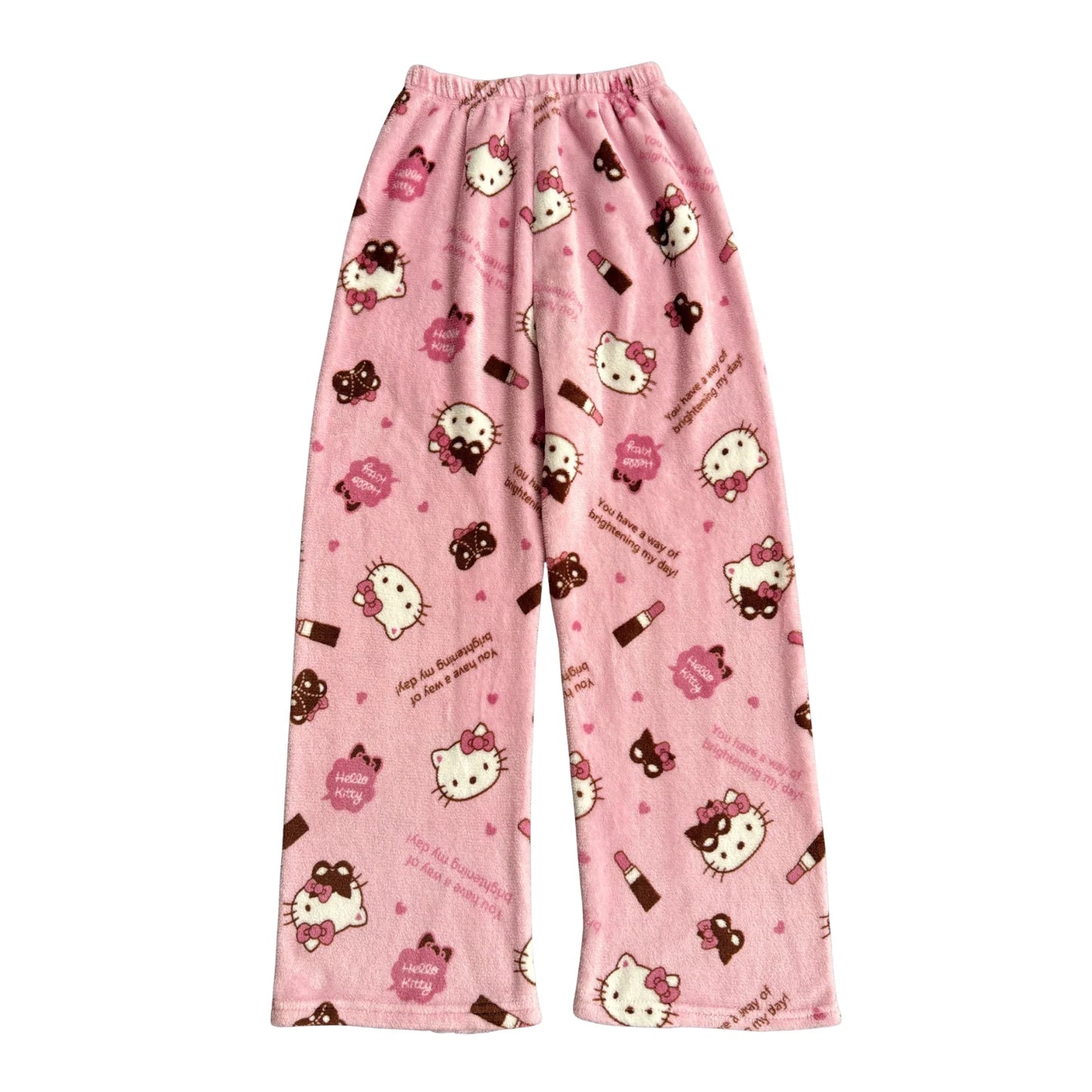 Hello Kitty Fuzzy Pajama Pants