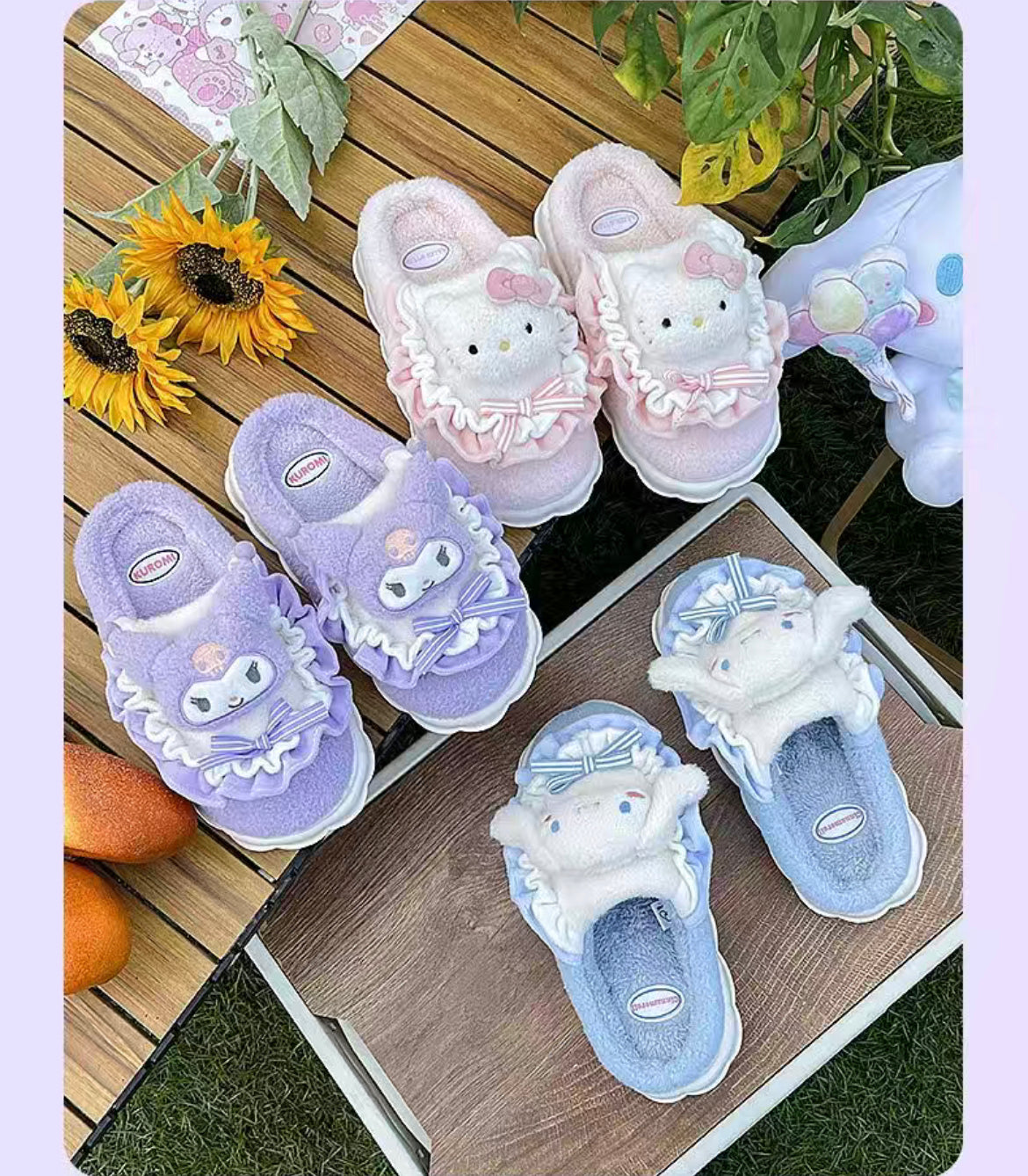 Hello kitty bedroom discount slippers