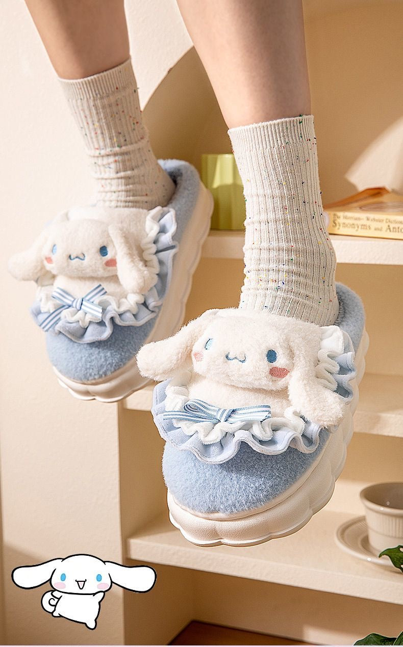 Sanrio Fuzzy Slippers House Slippers