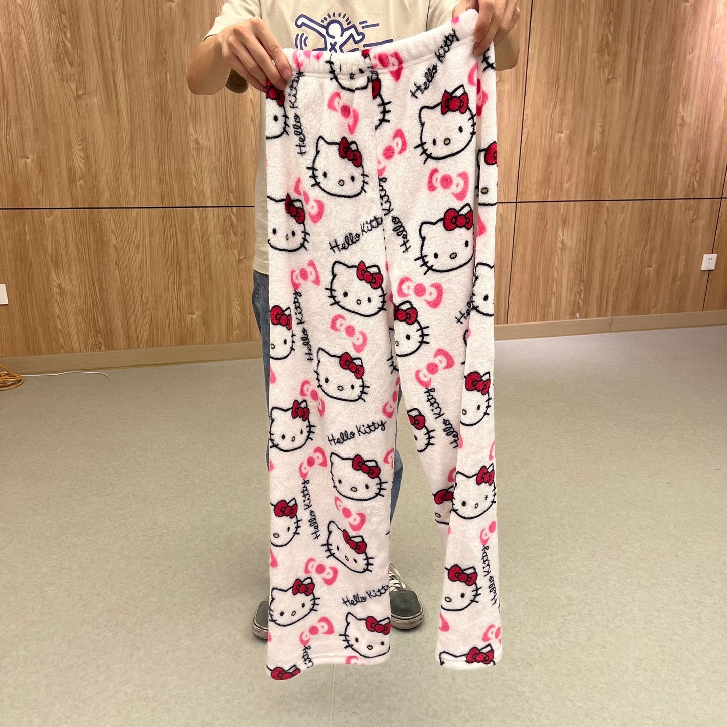 Hello Kitty christmas Fuzzy Pants – Joykawaii