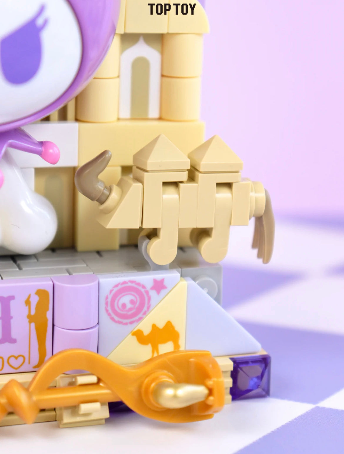 Sanrio Building Block Global travel Printmaking