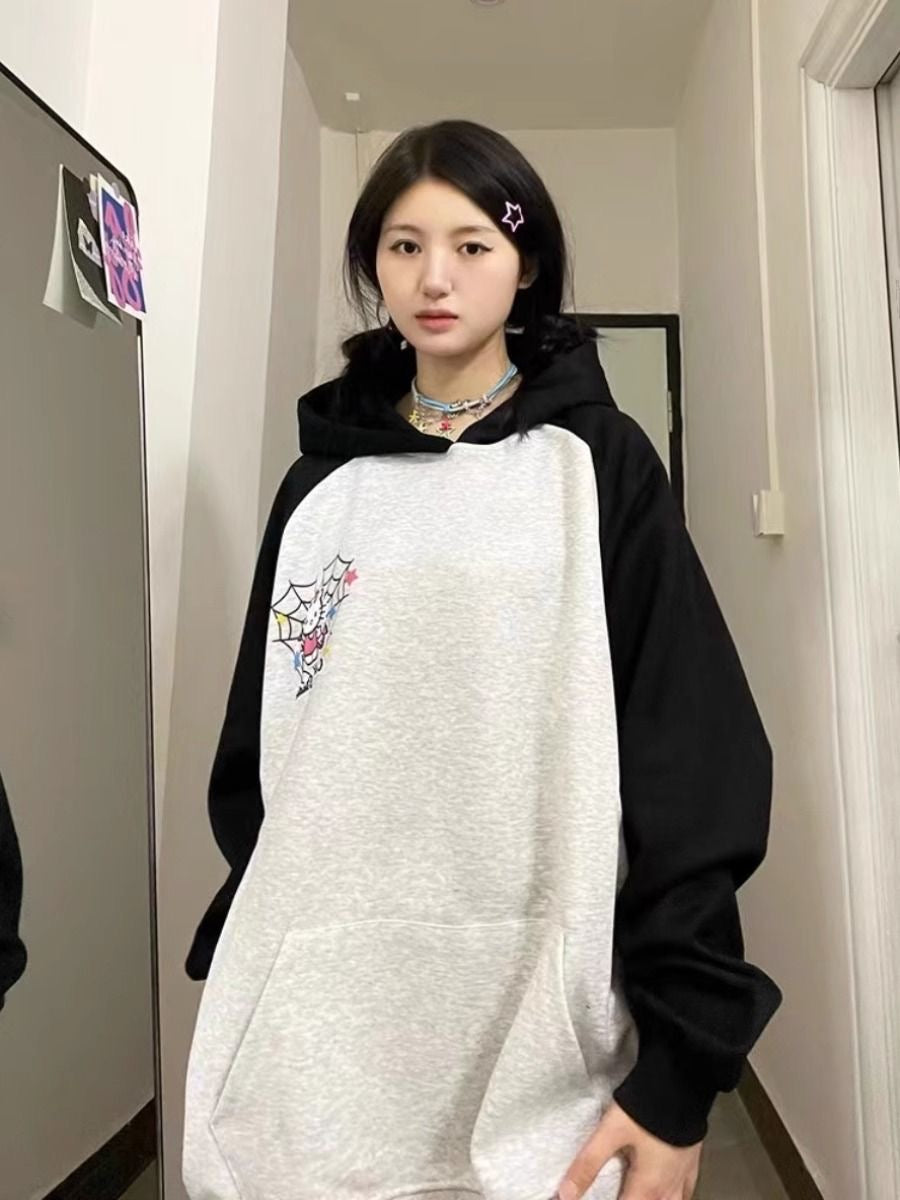 Oversized hello kitty cheap hoodie