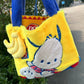 Limited  Pochacco & DQ Pochacco plush tote bag