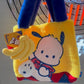 Limited  Pochacco & DQ Pochacco plush tote bag