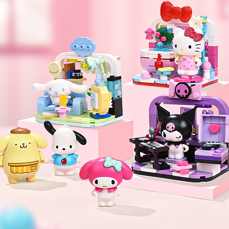 Sanrio Stay at Home Series Building Blocks