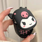 Kuromi Flip Phone Shape Silicone AirPods Case