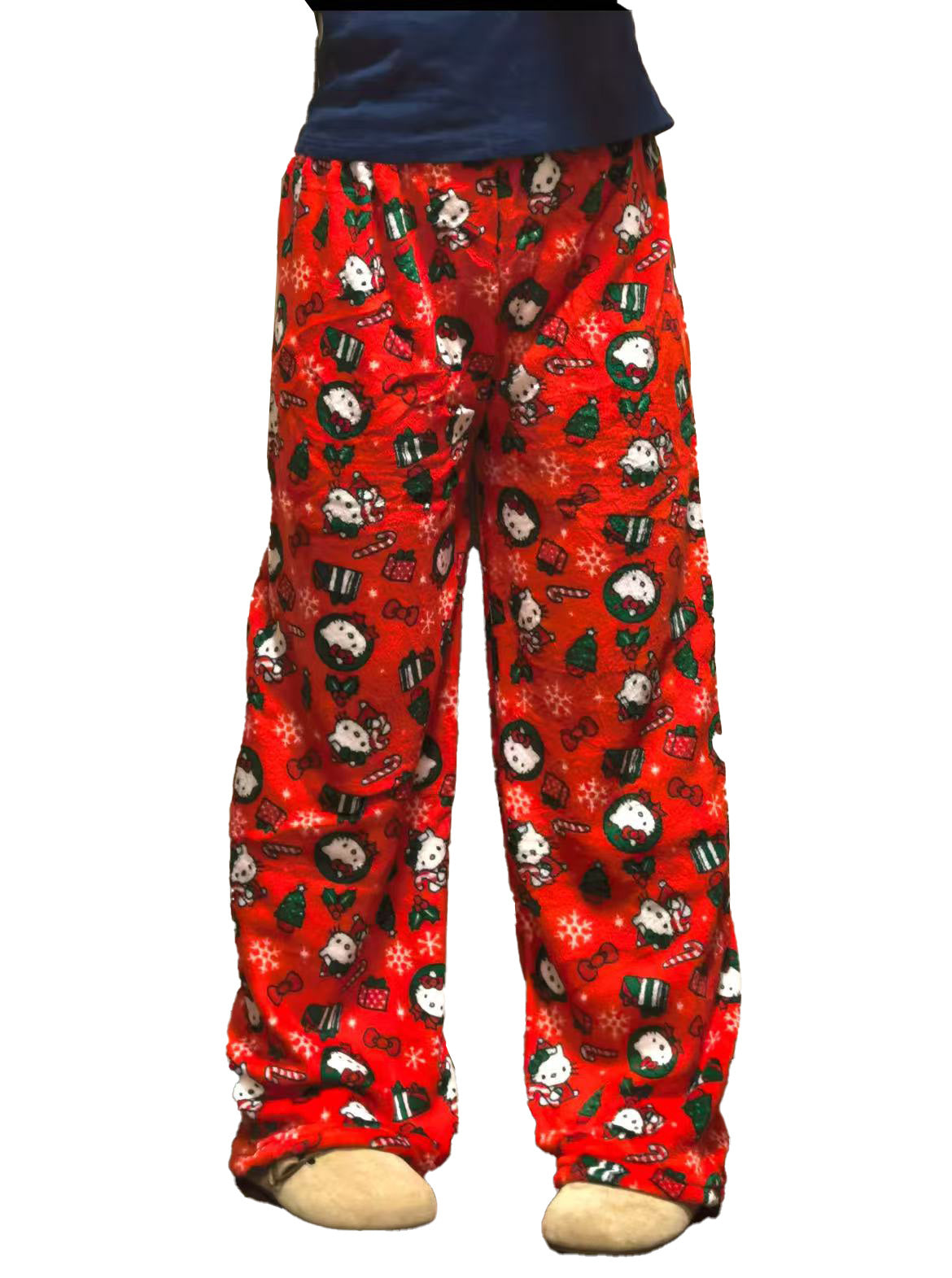 Hello Kitty christmas Fuzzy Pants
