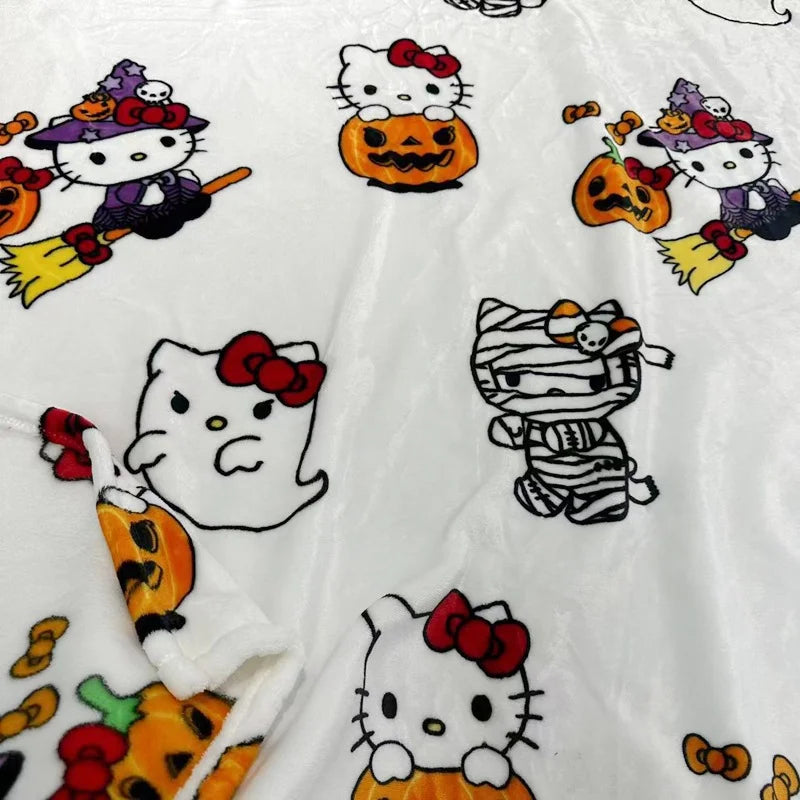 Hello Kitty Halloween Plush blanket