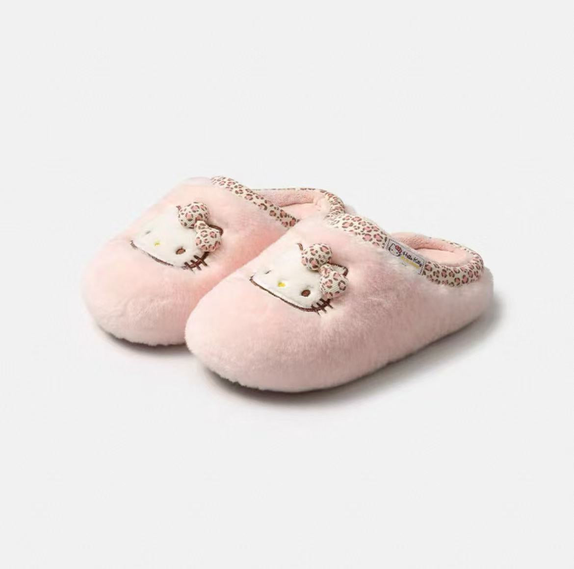 Hello Kitty Fuzzy Slippers House Shoes