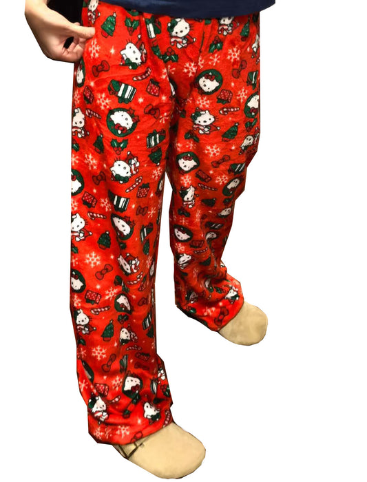 Hello Kitty christmas Fuzzy Pants