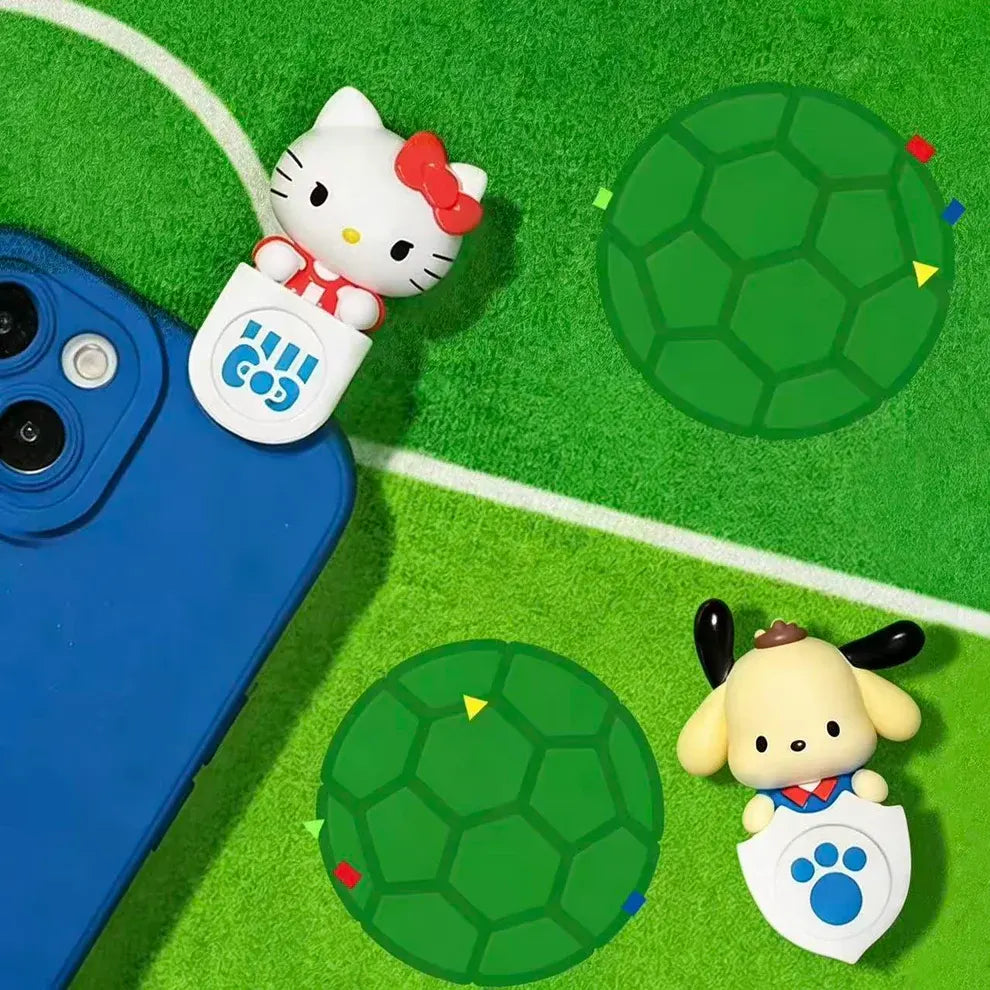 Sanrio Characters Soccer Match Flocked Series Mini Bean Blind Box