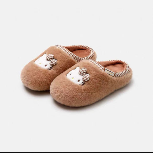 Hello Kitty Fuzzy Slippers House Shoes