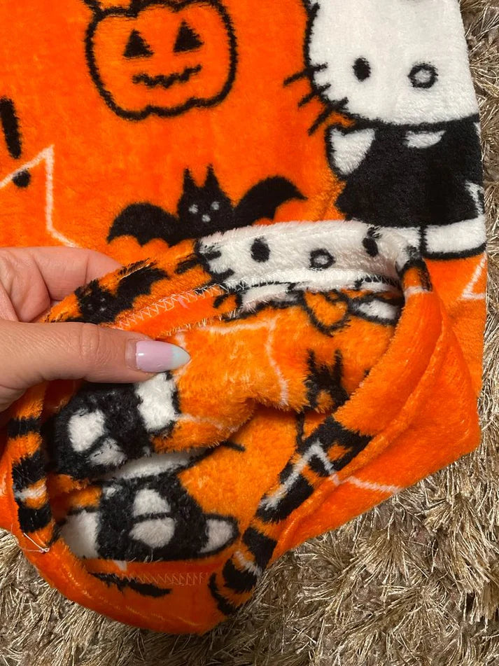 Hellokitty Halloween Fuzzy Pants