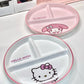 Sanrio Divided Dinner Plate 8 Inch